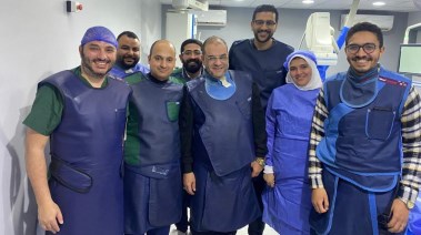 جانب قسم السكتة الدماغية بأحد المستشفيات