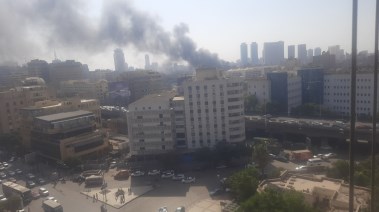  حريق حى بولاق ابو العلا