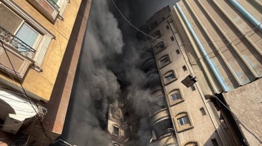 حريق بولاق أبو العلا