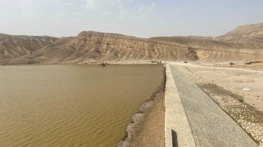 عاصفة ممطرة بجنوب سيناء