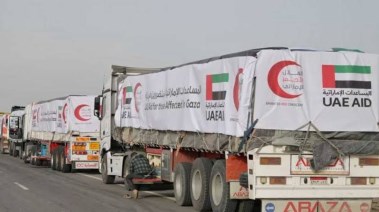 إدخال المساعدات لغزة