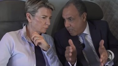 حديث وزير الخارجية مع مذيعة سي إن إن