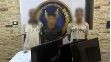 المتهمون بالسرقة في القاهرة