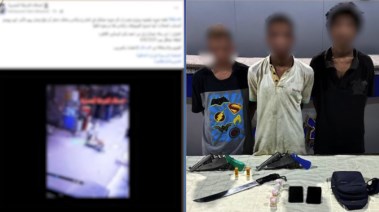 المتهمون بالتعدي على شخصين في البساتين