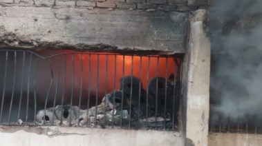  حريق مصنع بالقناطر الخيرية