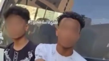 لقطة من الفيديو المتداول