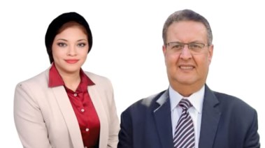  اللواء أشرف عبد العزيز والدكتور  إيناس عبد العزيز