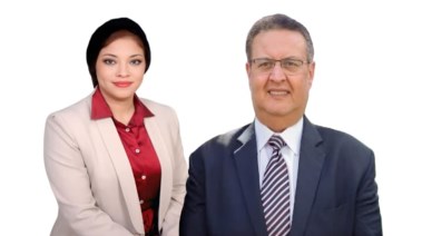 اللواء أشرف عبد العزيز والدكتور إيناس عبد العزيز