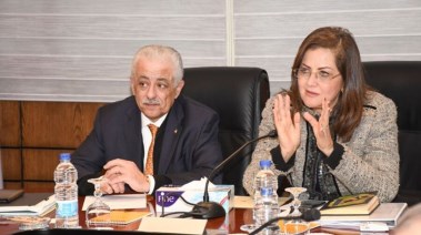 الدكتورة هالة السعيد والدكتور طارق شوقي