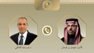 اتصال هاتفي بين وزير الخارجية والهجرة مع نظيره السعودي