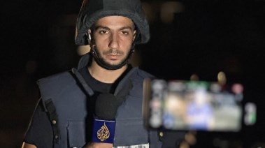 الصحفي الفلسطيني أنس الشريف