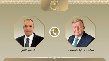  وزير الخارجية بدر عبدالعاطي ونظيره الدنماركي