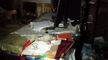حريق هائل بمبني التربية والتعليم بالمنيا 