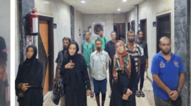 المتهمون باستغلال أطفال في القاهرة
