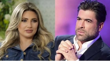 وائل كفوري وطليقته أنجيلا بشارة