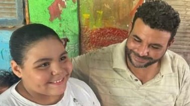 الطفلة هايدي ووالدها