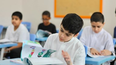 طلاب الصف الثالث