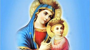 أيقونة السيدة العذراء مريم 