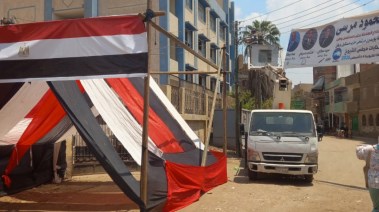 أحد المقار الانتخابية بمحافظة القليوبية 
