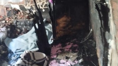  حريق هائل في شقة سكنية بشبرا الخيمة
