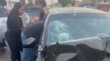 جانب من الحادث 