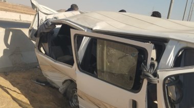 جانب من الحادث 