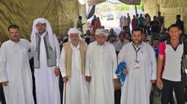 العلمين تشهد إقبالا من المواطنين في انتخابات الشيوخ