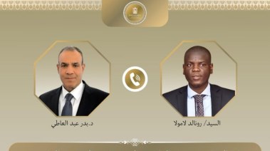 وزير الخارجية والهجرة، الدكتور بدر عبدالعاطي - وزير خارجية جنوب أفريقيا، رونالد لامولا