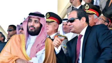 الرئيس السيسي وولي العهد السعودي، الأمير محمد بن سلمان