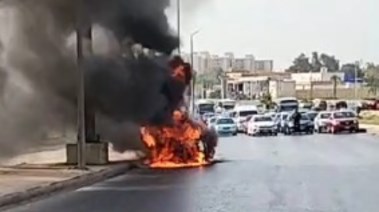 جانب من الحريق 