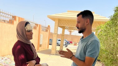 نزال تتحدث لمحرر "تليجراف مصر" 