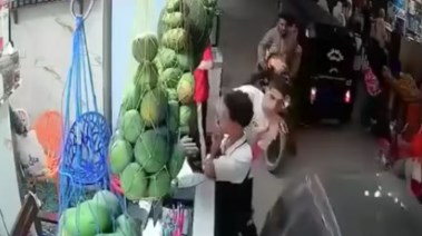 جانب من الحادث 