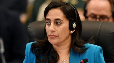  وزيرة الخارجية الكندية، أنيتا أناند
