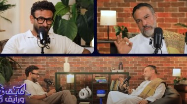 محمد خميس مع الإعلامي إبراهيم فايق