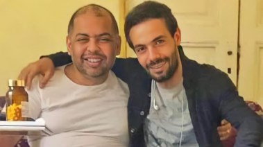شريف إدريس والراحل أمين العسال