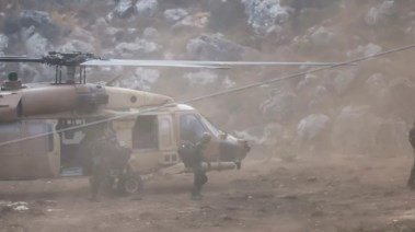 الإنزال الجوي الإسرائيلي على دمشق- أرشيفية