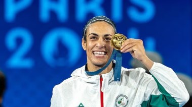 البطلة الأولمبية الجزائرية إيمان خليف