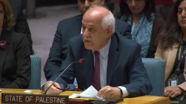 مندوب فلسطين رياض منصور 