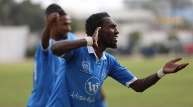 اللاعب الفلسطيني سليمان العبيد