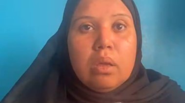 زوجة ضحية حادث قطار مطروح 