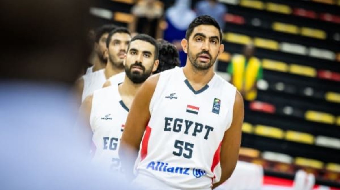  عمر طارق لاعب منتخب مصر لكرة السلة