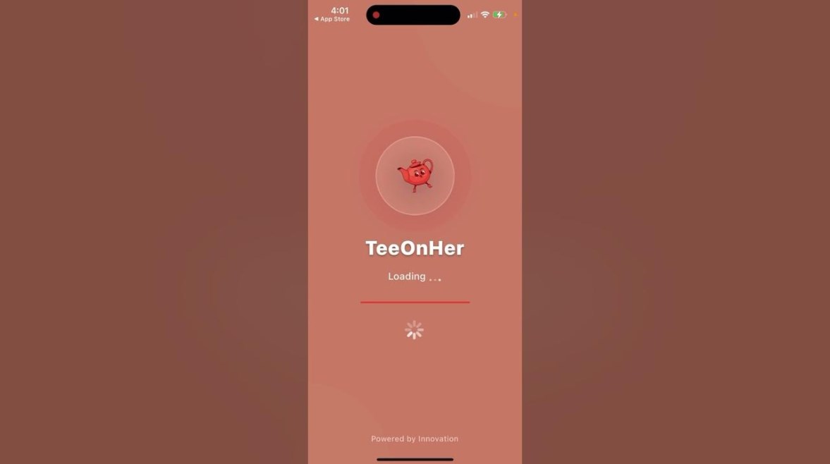 تطبيق "TeaOnHer"