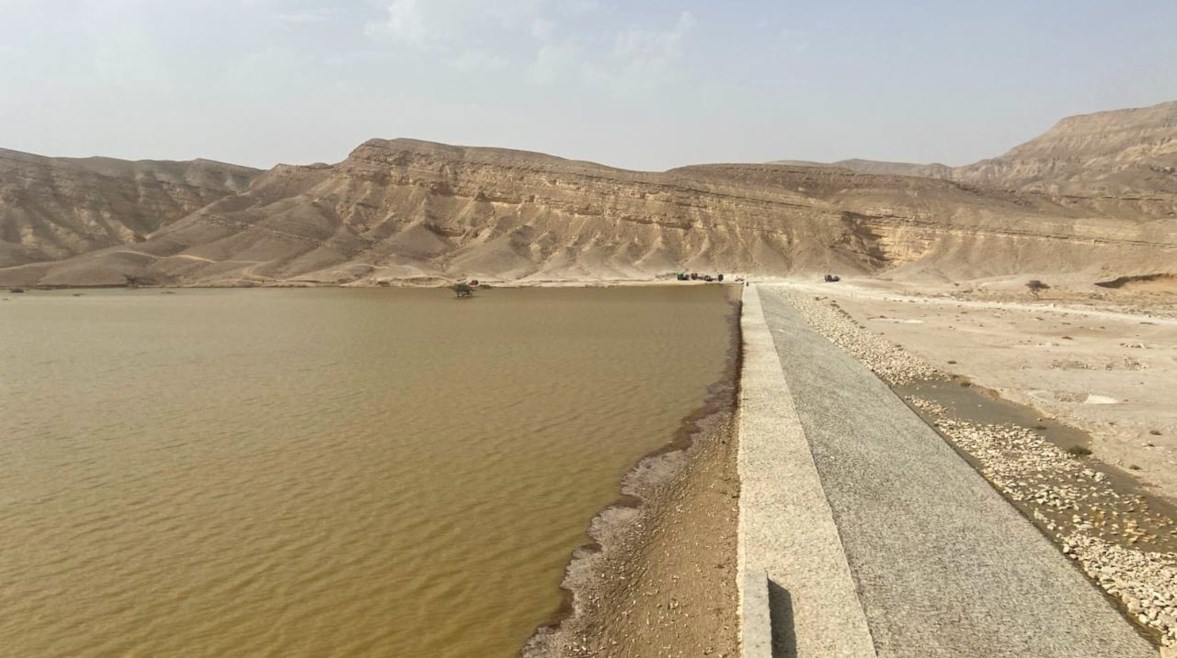 عاصفة ممطرة بجنوب سيناء