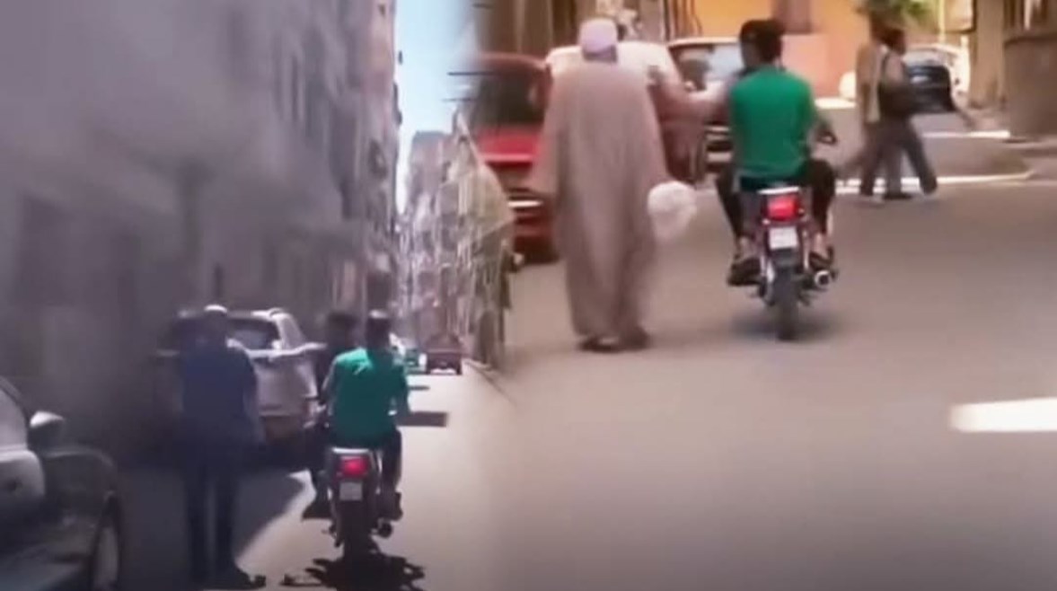 المتهم بالتعدي على مواطنين في روض الفرج المتهم بالتعدي على مواطنين في روض الفرج