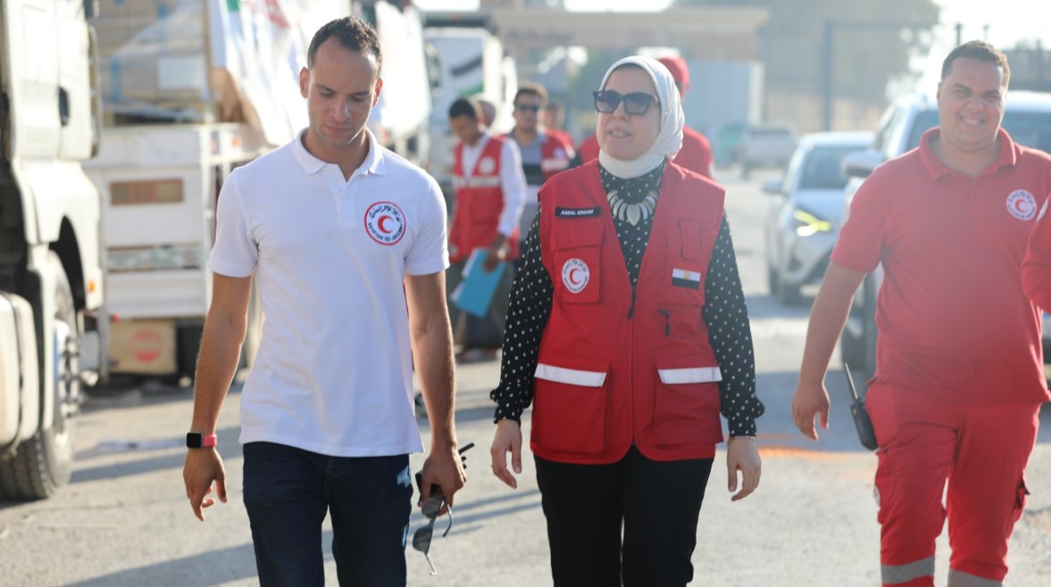 المديرة التنفيذية للهلال المصري، الدكتورة آمال إمام المديرة التنفيذية للهلال المصري، الدكتورة آمال إمام