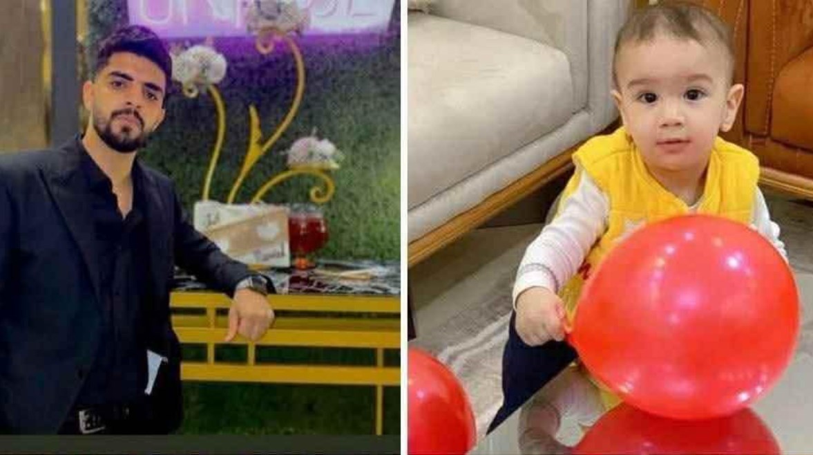 الأب ونجلة المتوفين في الحادث الأب ونجلة المتوفين في الحادث