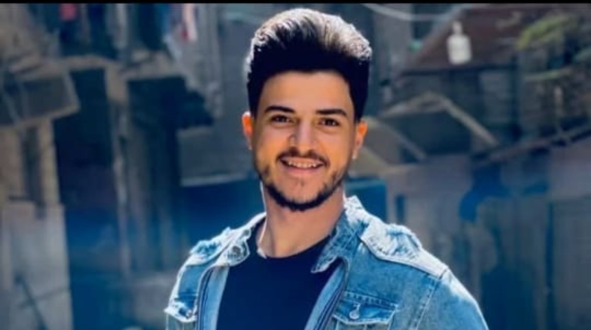 الشاب المصاب 