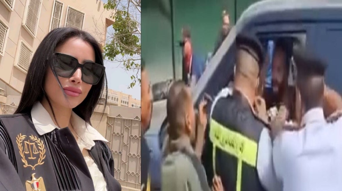 المحامية وجانب من الواقعة المحامية وجانب من الواقعة