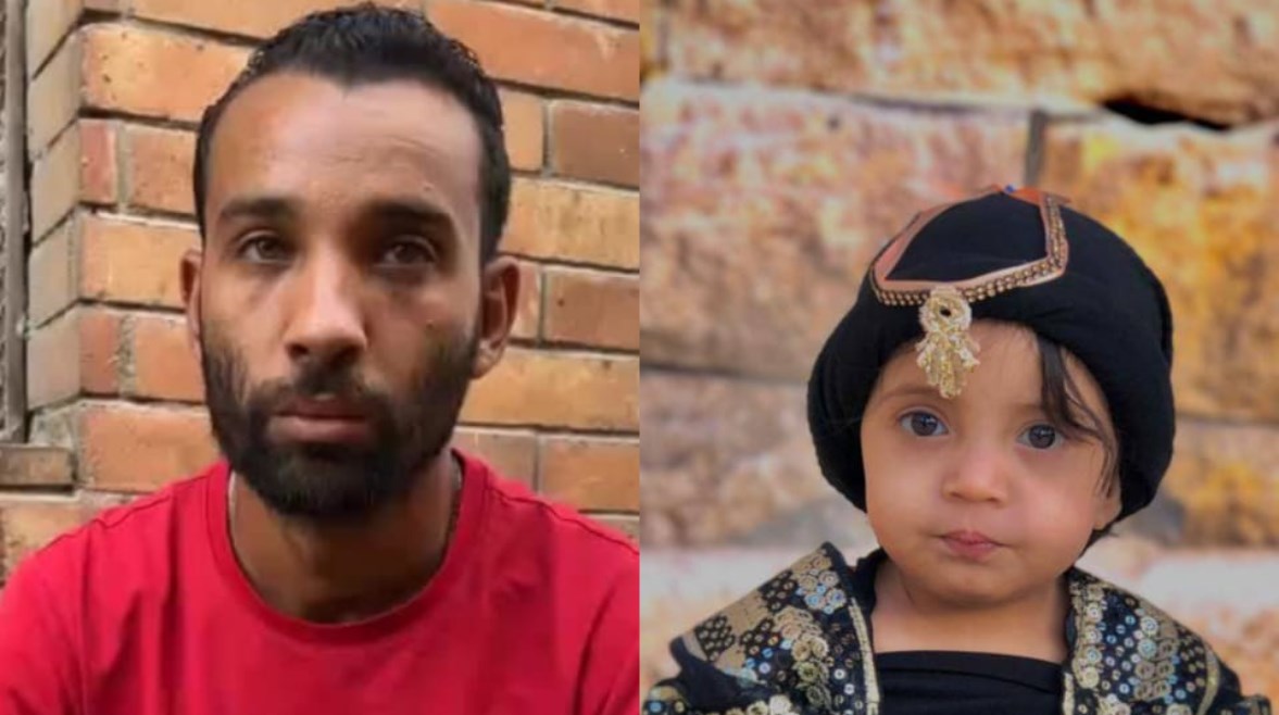الطفلة ووالدها الطفلة ووالدها