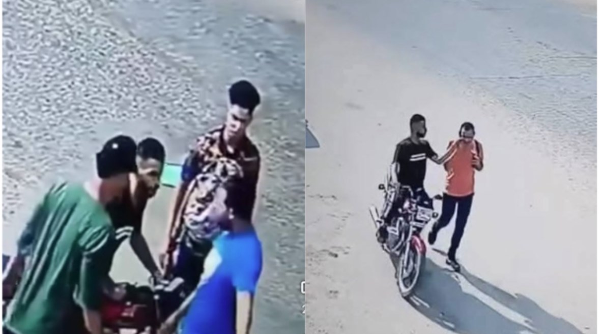 جانب من واقعة سرقة الهاتف